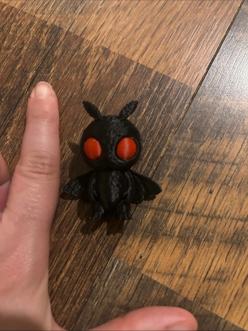 Mothman Kids Toy with Red Eyes - Collectible Figurine
